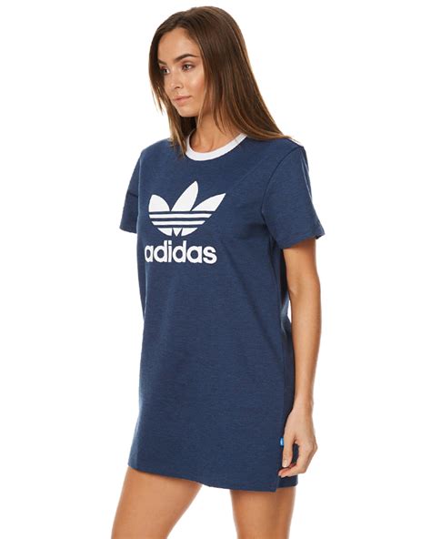 blue adidas originals dress